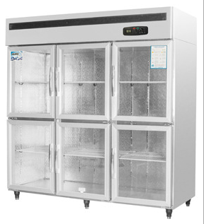 【银都冰箱价格银都六门冷藏展示柜 保鲜饮料柜】价格,厂家,保鲜冷藏设备